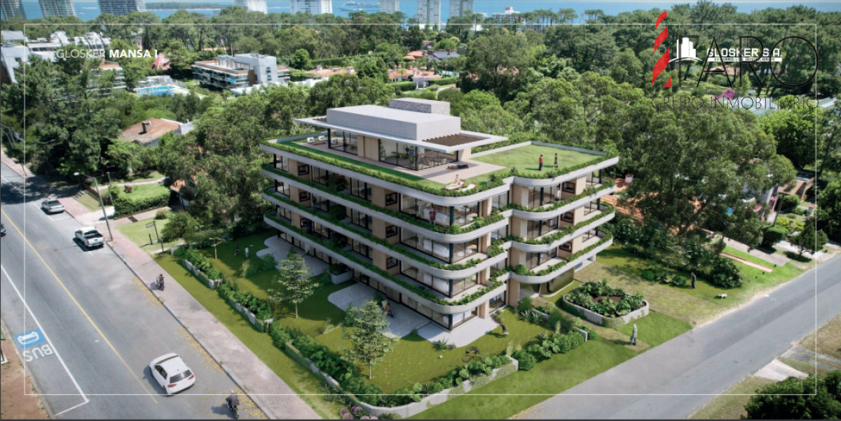 Apartamento en venta con 2 dormitorios en Punta del Este, pozo, preventa